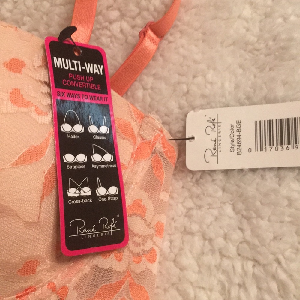NWT Rene Rofe Multi-way Bra - Picture 2 of 3